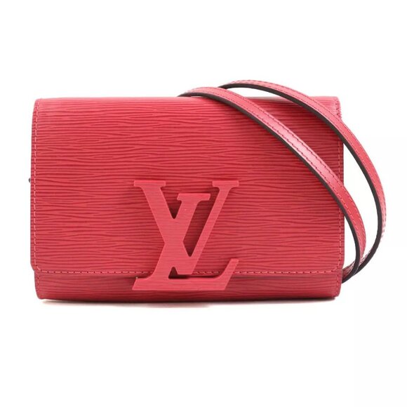 Auth LOUIS VUITTON Epi Pochette Louise PM Clutch Crossbody Bag - Picture 1 of 16